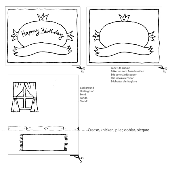 Craft kit, birthday table