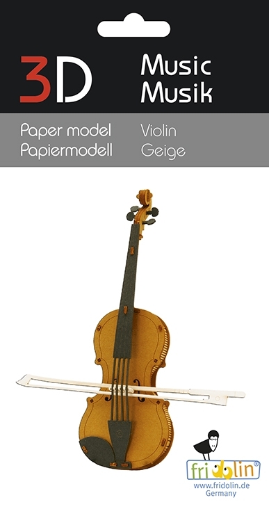 3D model, violine