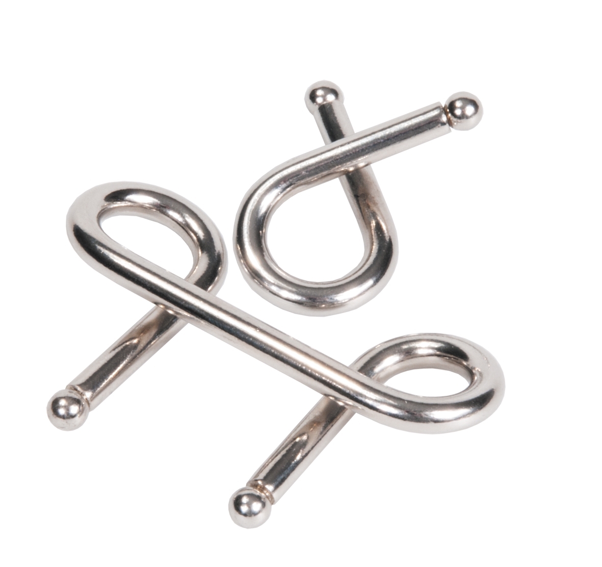 IQ-Test, Double Loop, large, metal