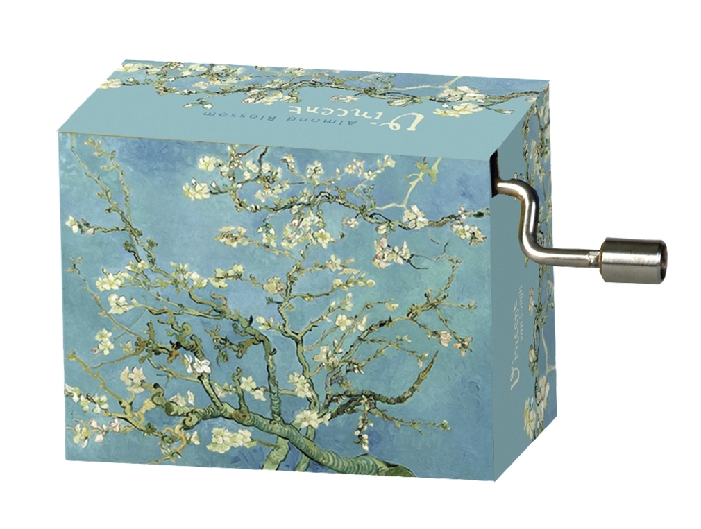music box, La Vie En Rose, Van Gogh Almond Blossom