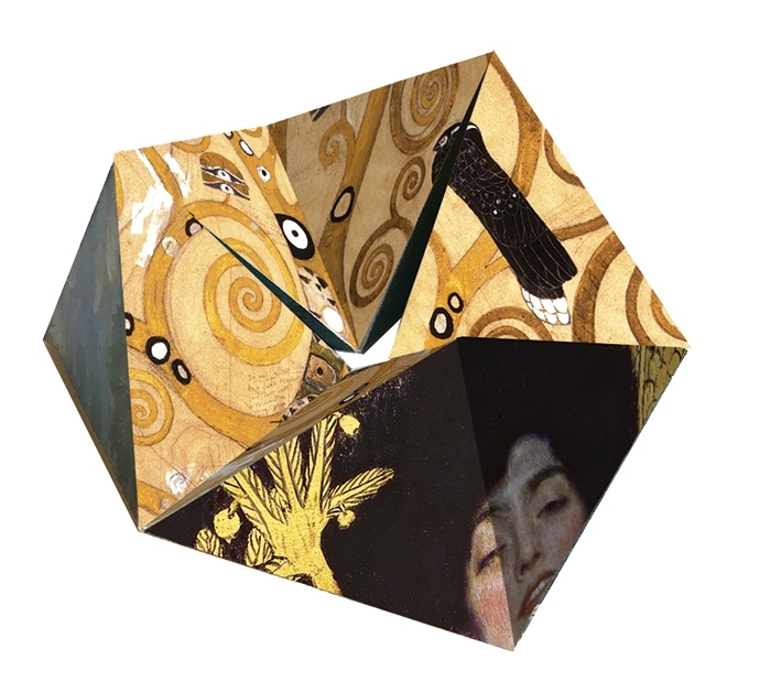 Art Flextangles, Klimt, 4 sheets, 4 motifs