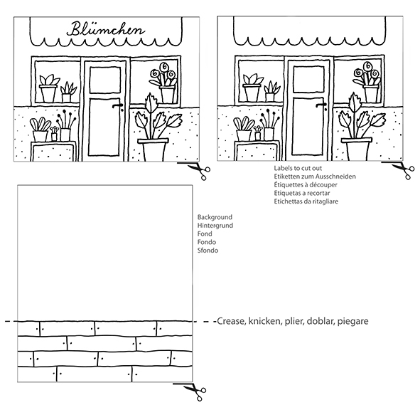 Craft kit, flower shop