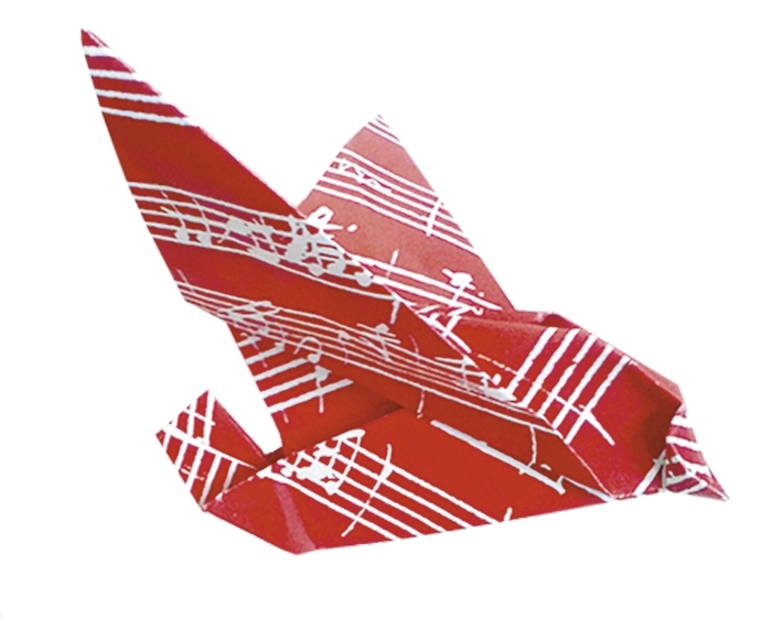 Art-Origami, Sparrow, Notes , 20 sheets 15x15 cm