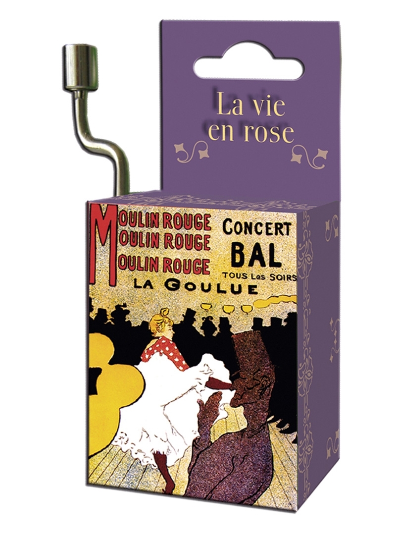 Hanging music box, La vie en rose, La Goulue