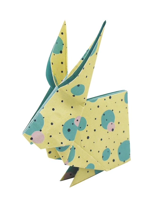Funny Origami, Rabbits, 20 sheets 15x15 cm