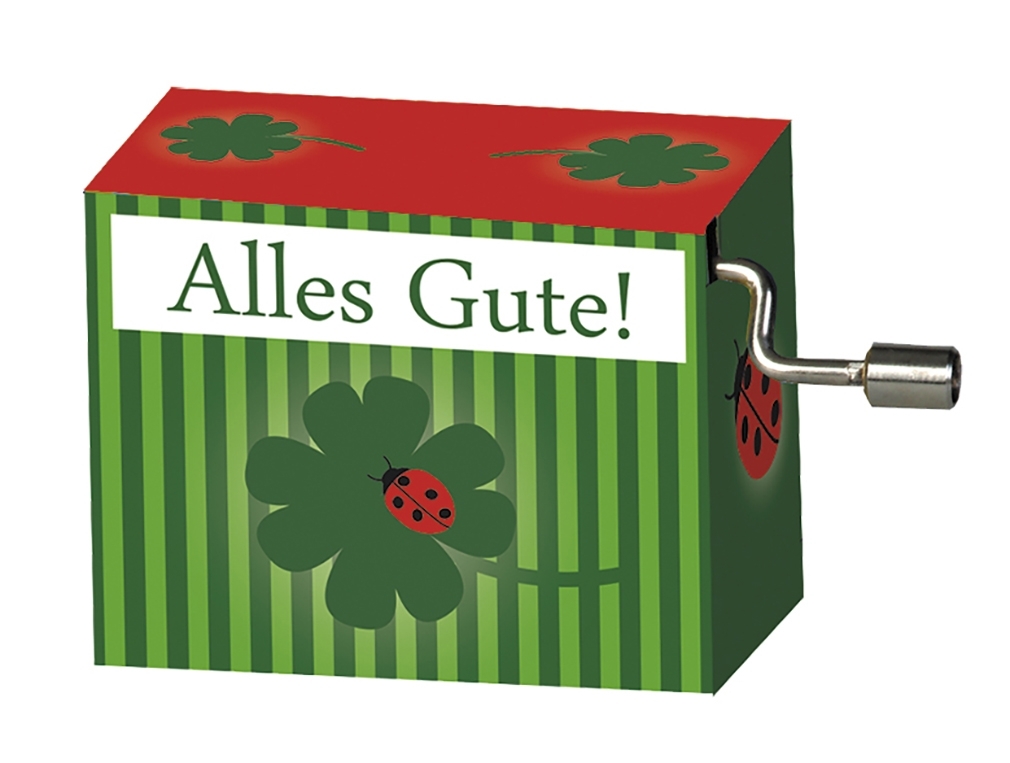 Music box, Happy Birthday, AllesGuteCloverLadybird