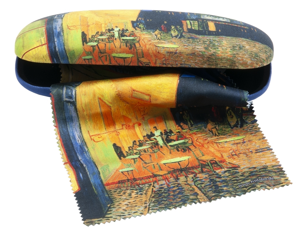 Spectacle case set, Van Gogh, Cafe de Nuit