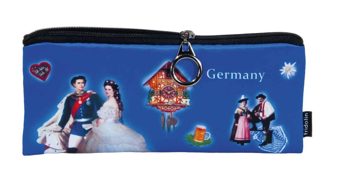 Pencil bag, Germany, blue