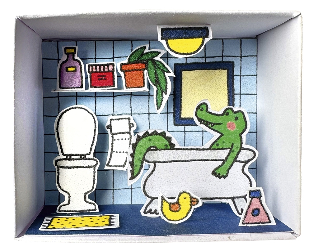 Craft kit, Crocodile bathing