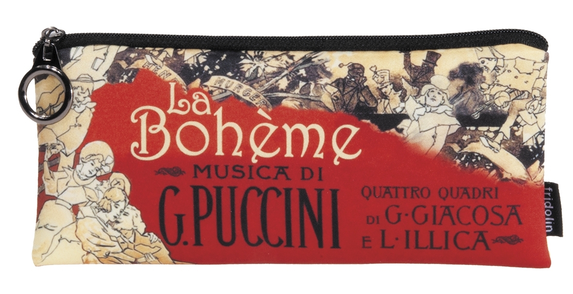 pencil bag, Opera, La Bohème, Puccini