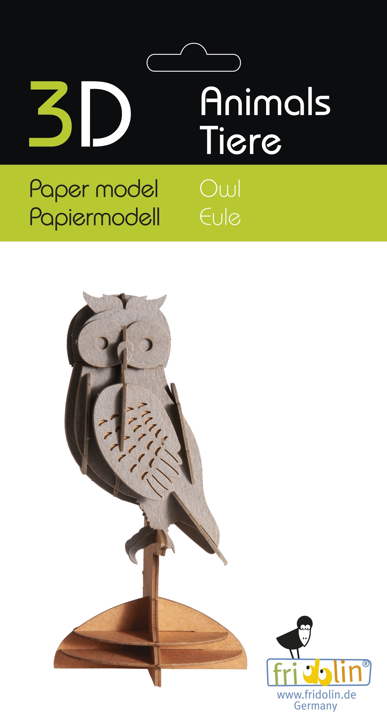 3D model, owl