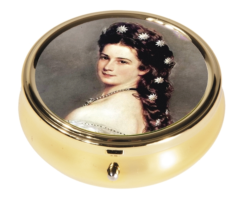 pillboxes large, round, Sisi
