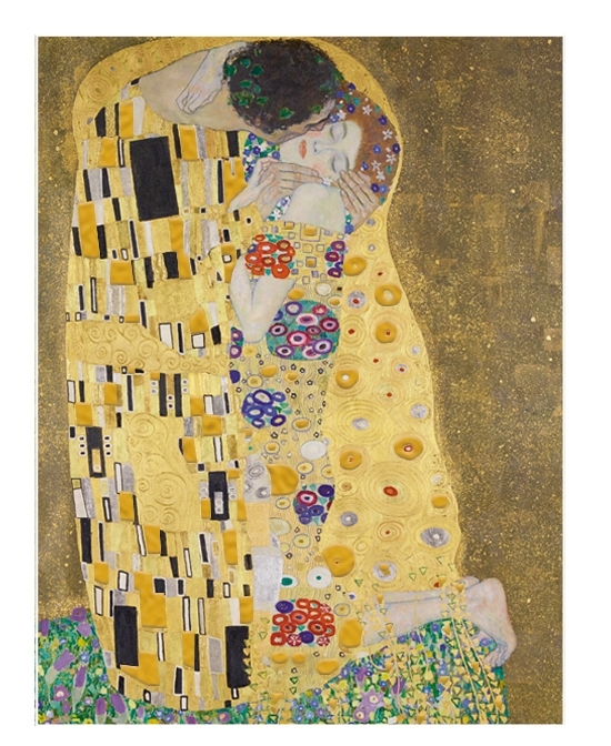Art-Stickers, Klimt, Belvedere, 5 sheets/pack