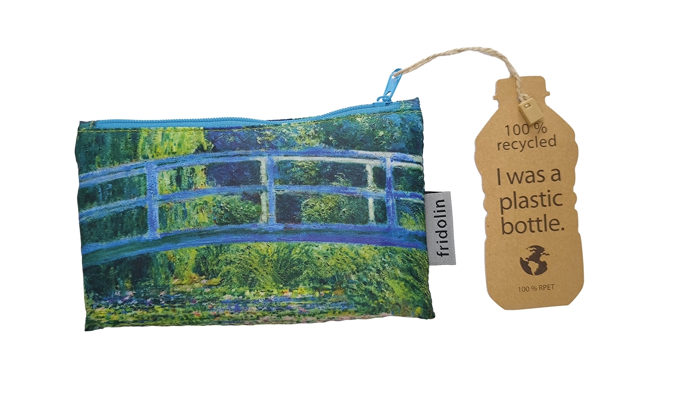 Eco Bag, Monet, Japanische Brücke, recycled