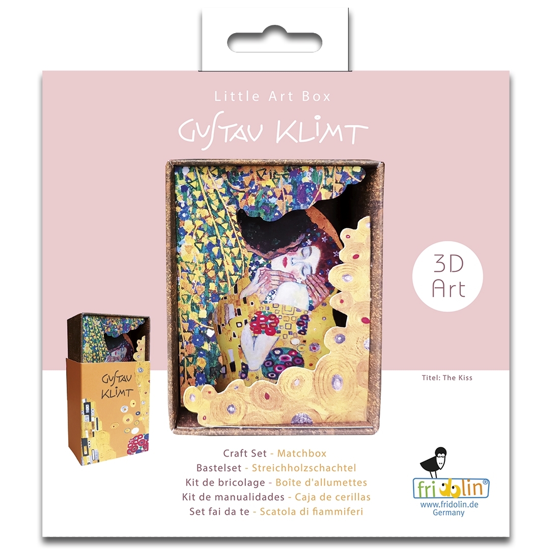 Little Art Box-Set, Klimt, The Kiss