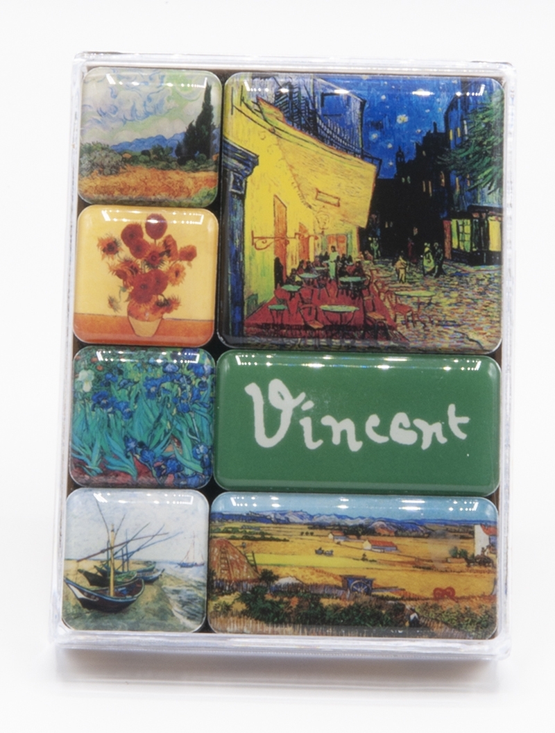 Magnets, Van Gogh, Cafe de nuit, in a transp. box