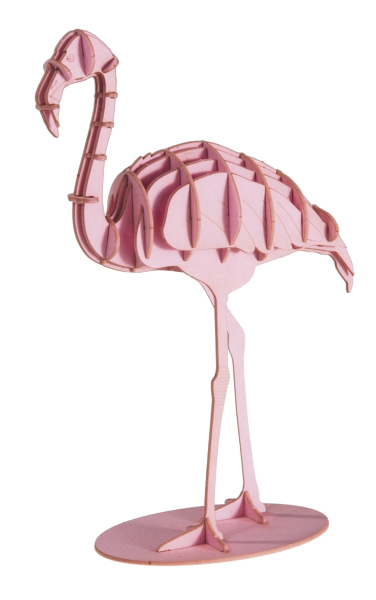 3D model, flamingo