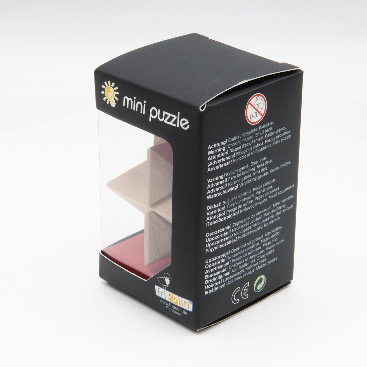 IQ-Test, Wooden puzzle, Star