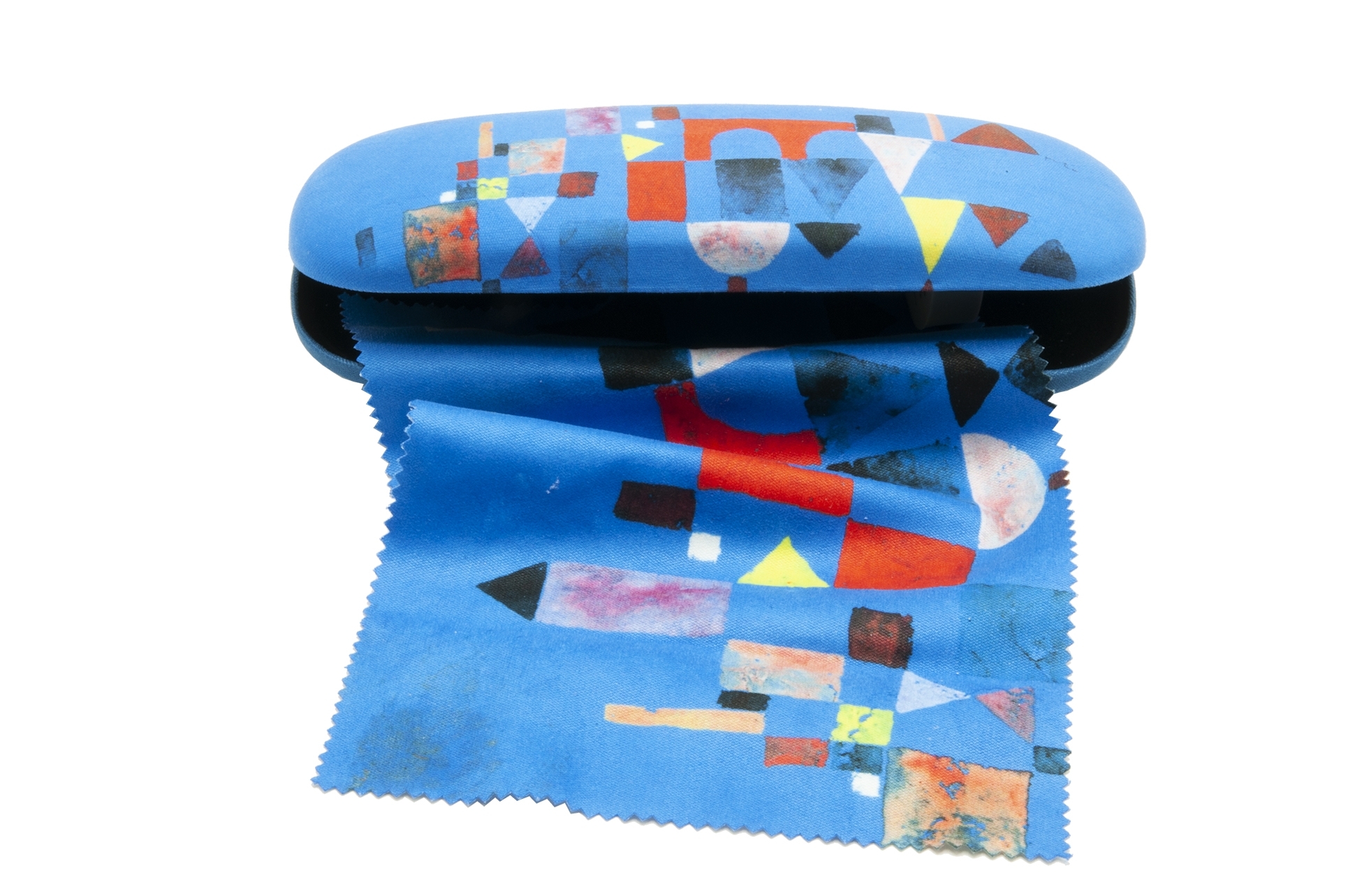 Spectacle case set, Paul Klee, Red bridge