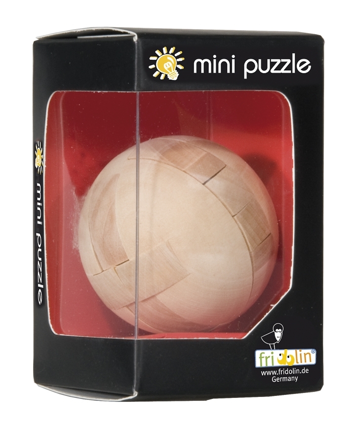 IQ-Test, Wooden puzzle, Ball