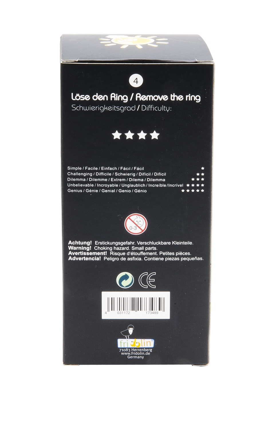 IQ-Test, free the ring XL 4, green string