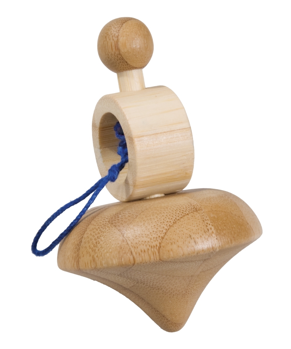 Bamboo-spinner with string