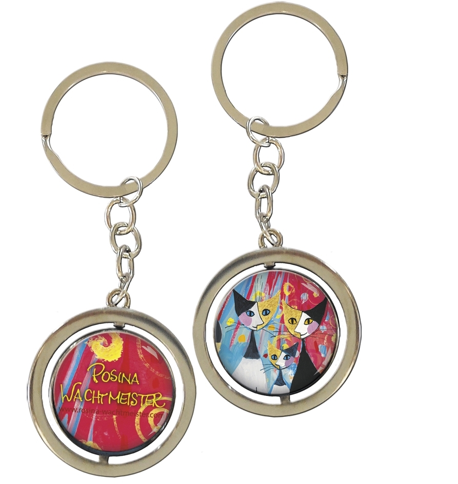 art keyring, two-sided, Wachtmeister, We want to