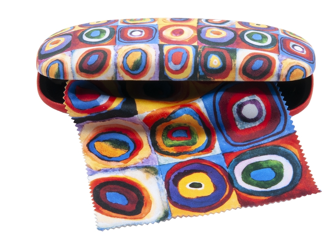 Spectacle case set, Kandinsky, colour study