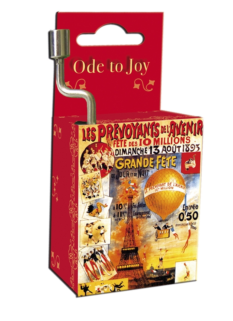 Hanging music box, Ode to joy/Beeth, LesPrevoyants