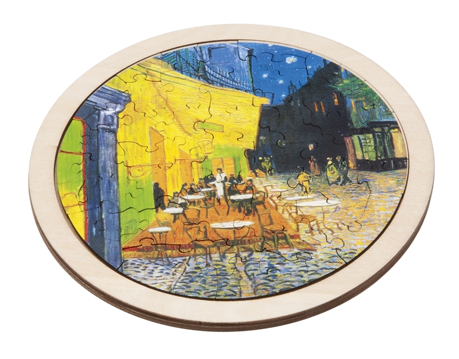 Art-Puzzle, Van Gogh, Cafe de nuit, wood
