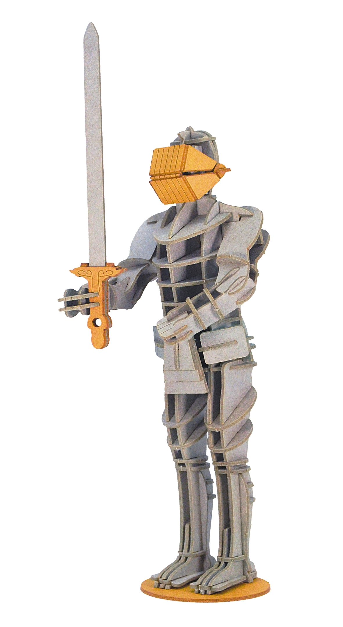 3D model, knight