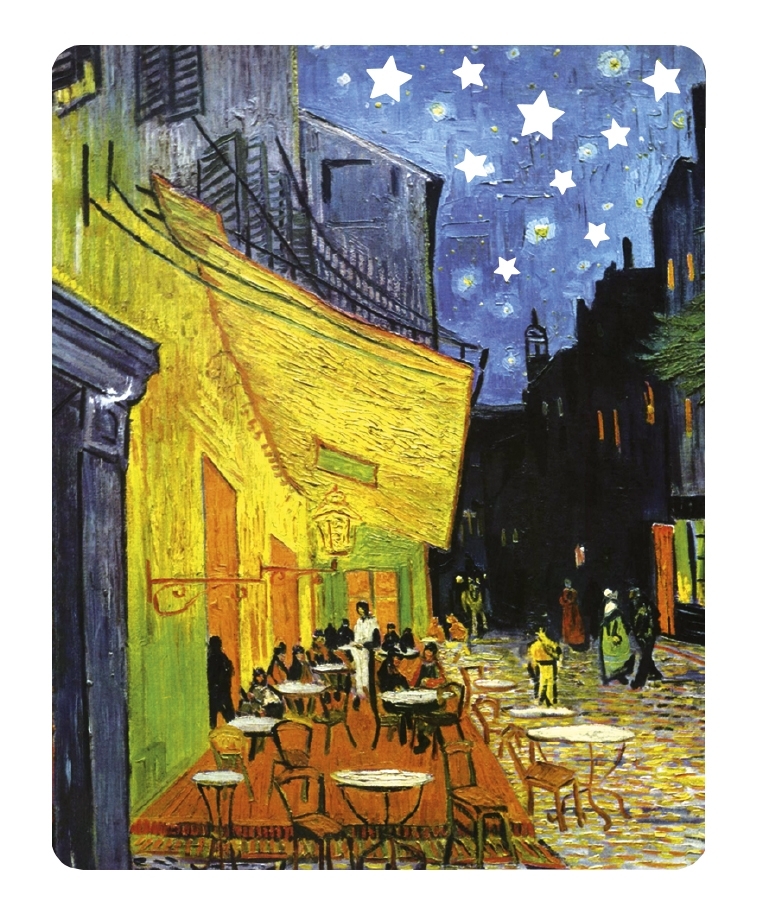 Magnet, MDF, Van Gogh, Café de Nuit
