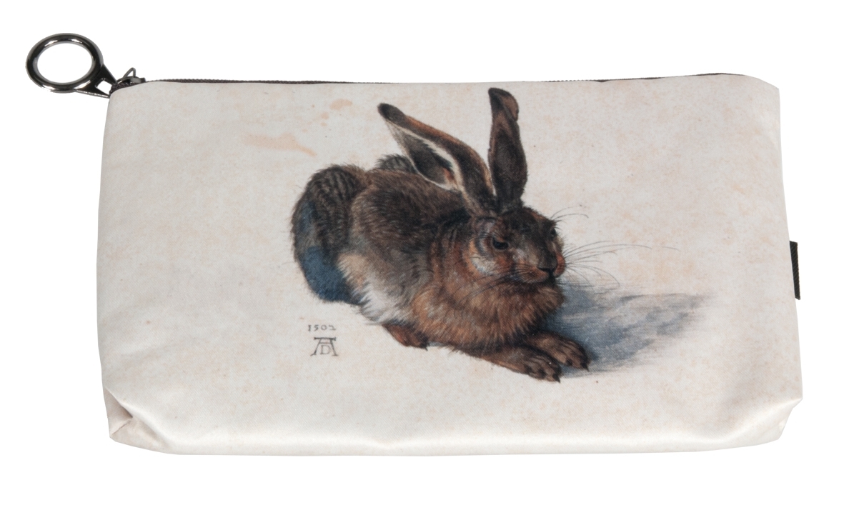 cosmetic bag, Dürer, Hare