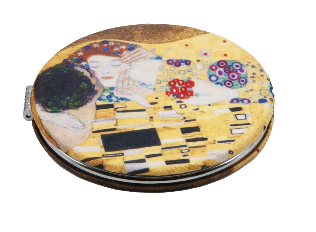 Pocket mirror, Klimt, The Kiss