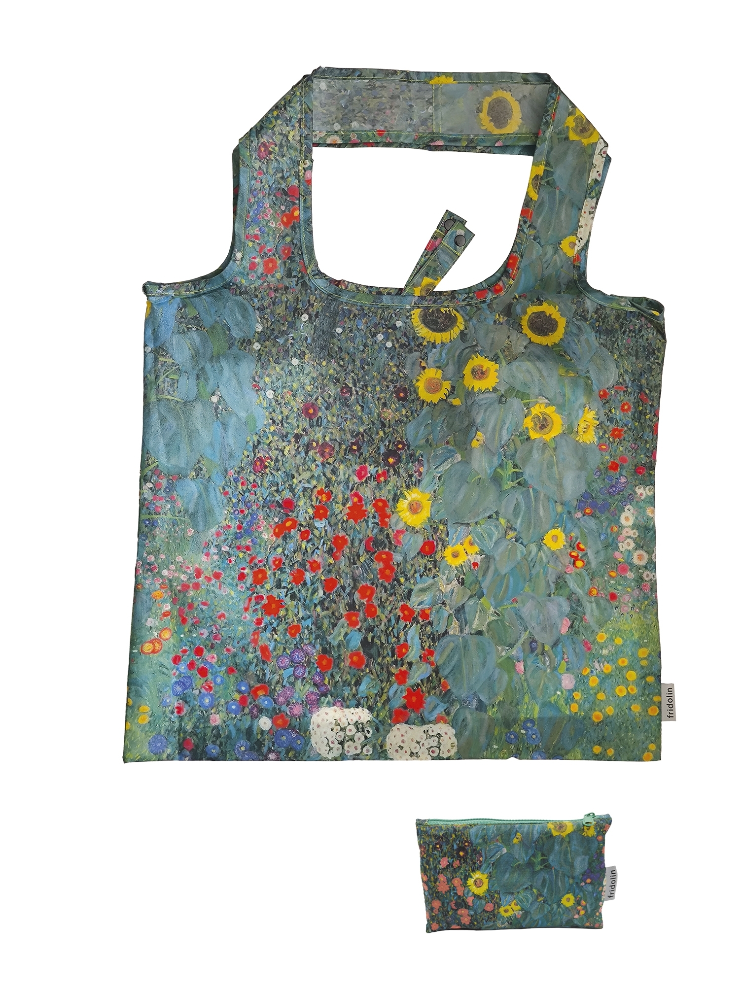 Eco bag recycled, Klimt, Farm garden