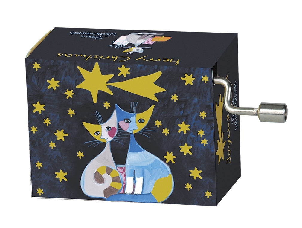 Music box, Jingle Bells/Christmas, Wachtm, Two cat