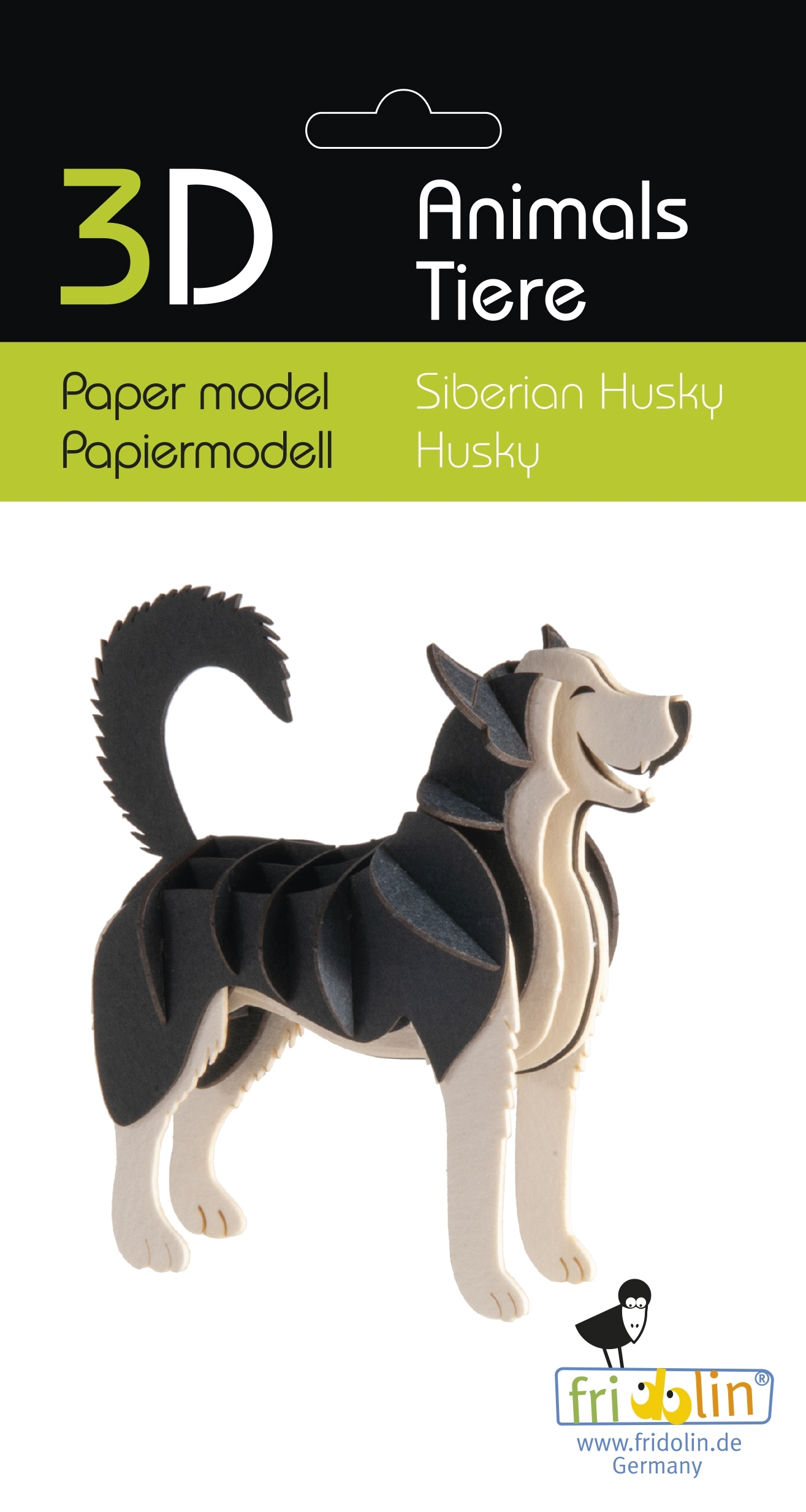 3D model, husky