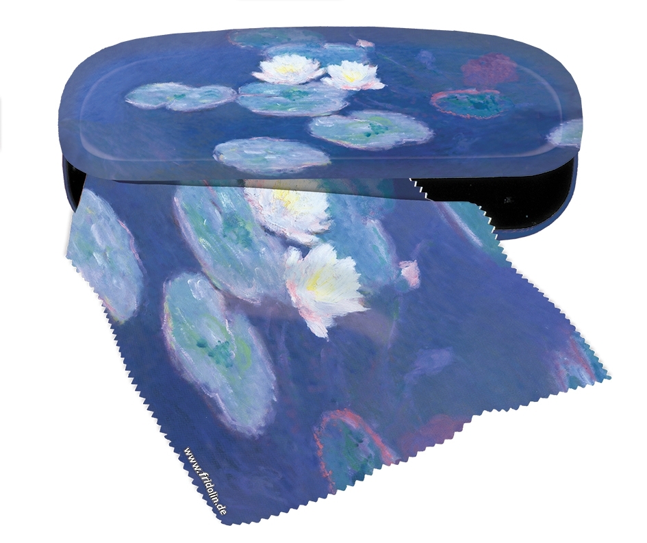 Spectacle case set, Monet, Water lilies