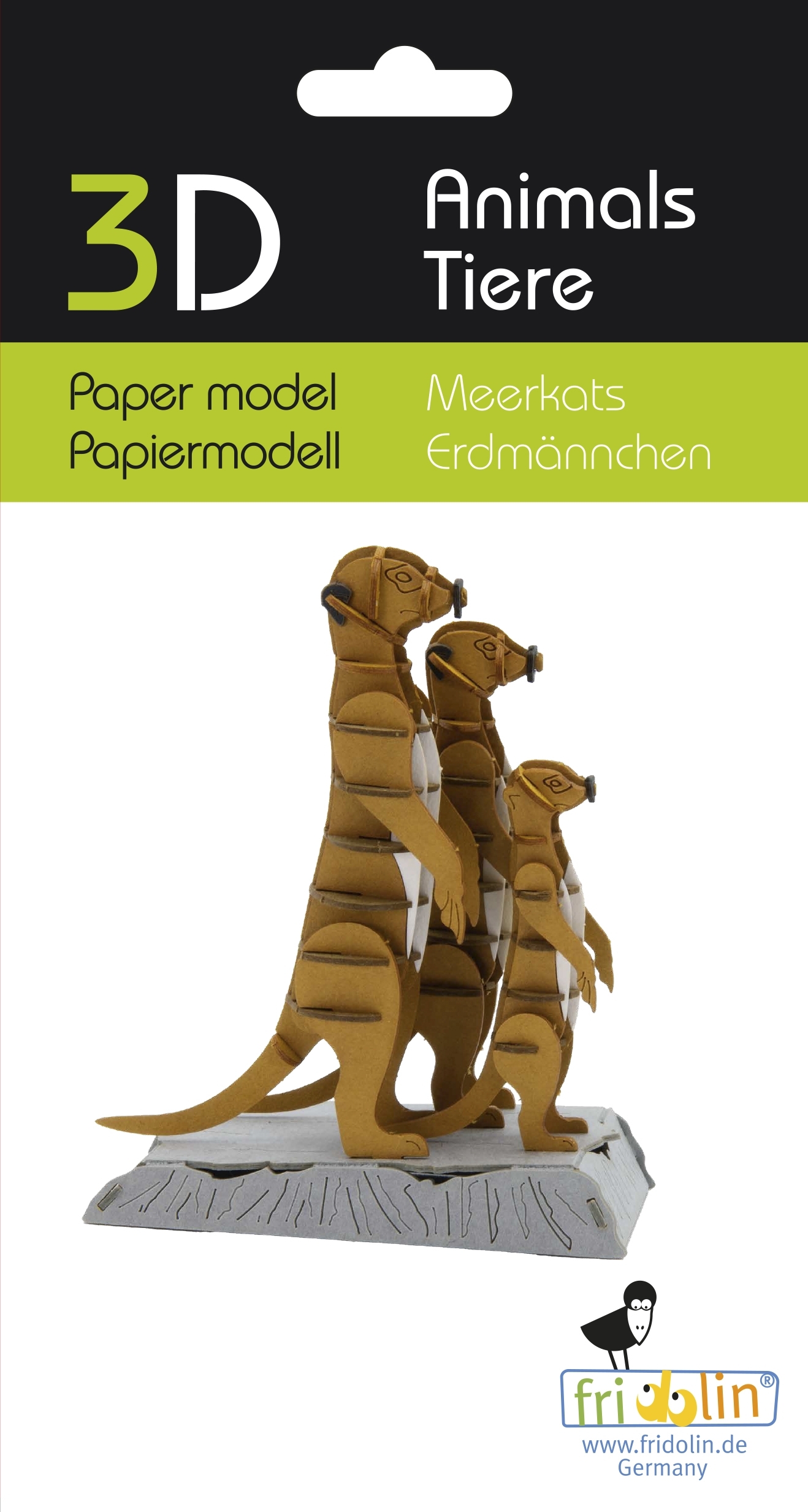 3D model, meerkats