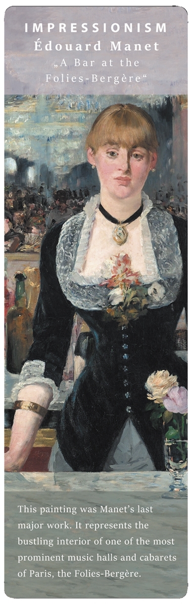 bookmark, Impressionism, Manet, Folies Bergère
