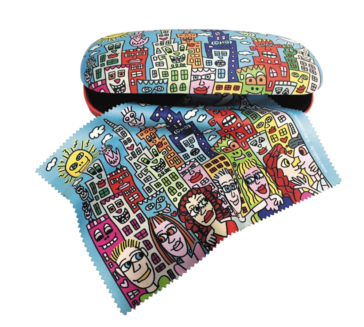 Spectacle case set, Rizzi, Summer in the city