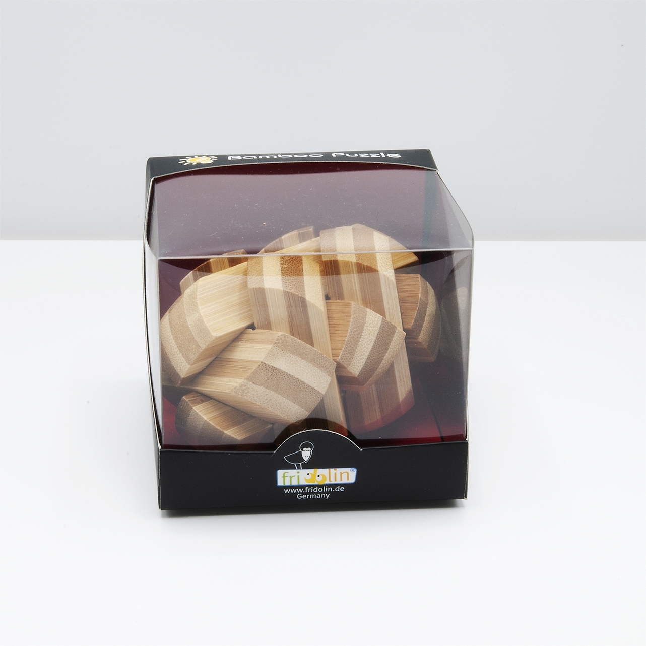 IQ-Test, bamboo puzzle, Oval