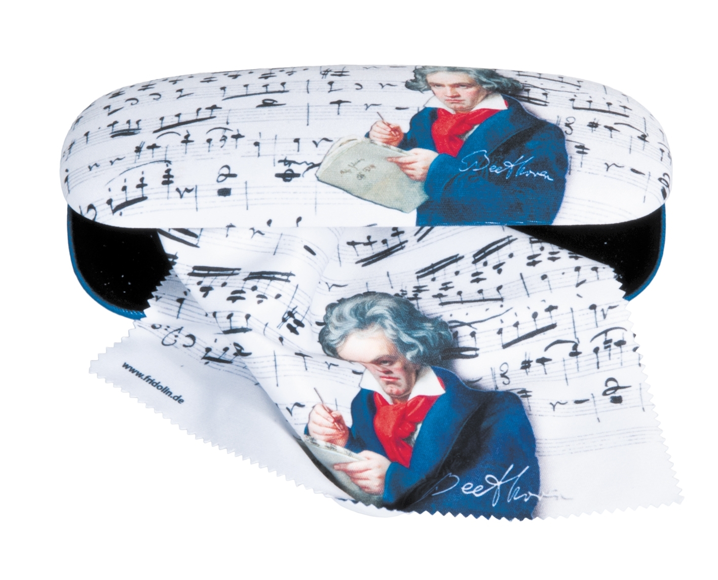 Spectacle case set, Beethoven, Portrait