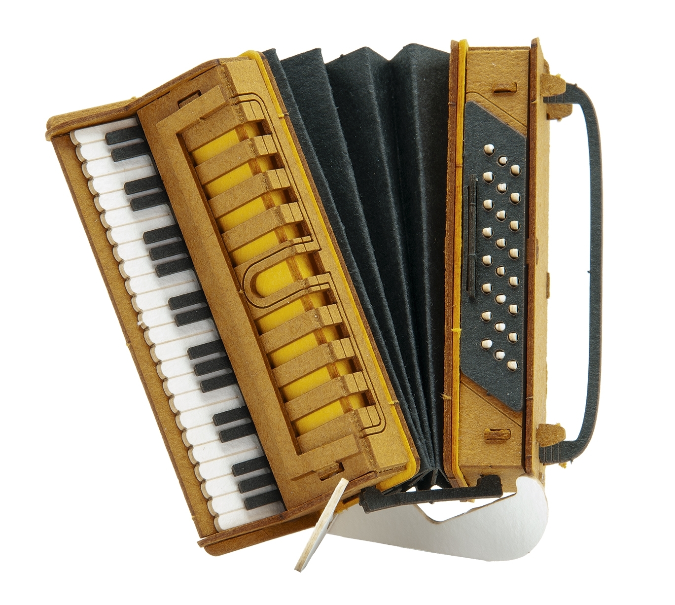 3D model, accordion
