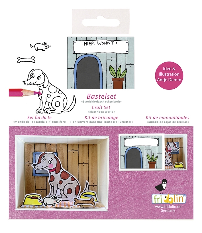 Craft kit, dog with bowl