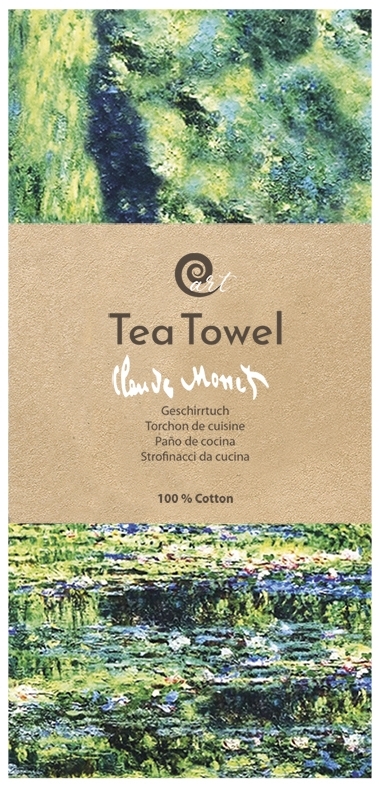Tea towel, Claude Monet, Japanese Bridge