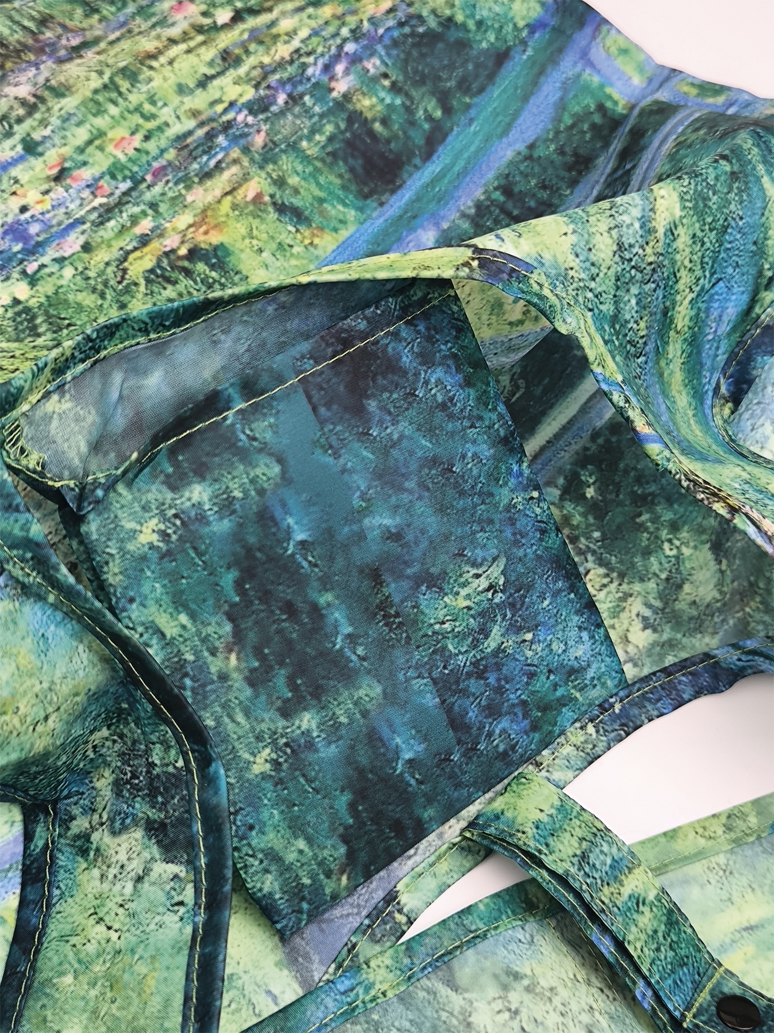 Eco Bag, Monet, Japanische Brücke, recycled