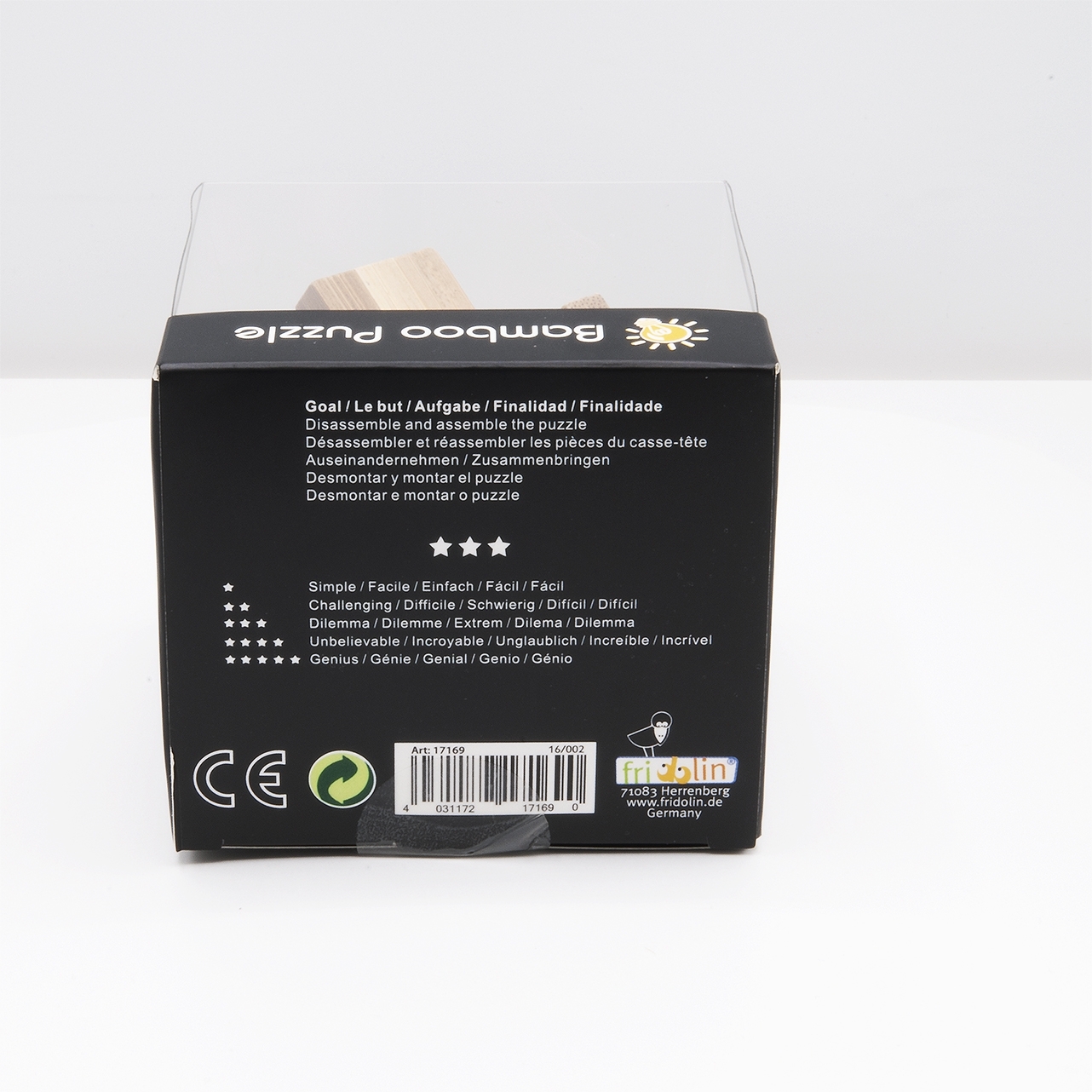 IQ-Test, bamboo puzzle, Magic Blocks