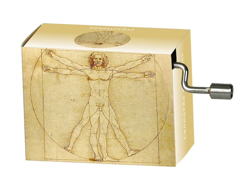 Music box, Elise/Beeth, Da Vinci/L'uomo vitruviano