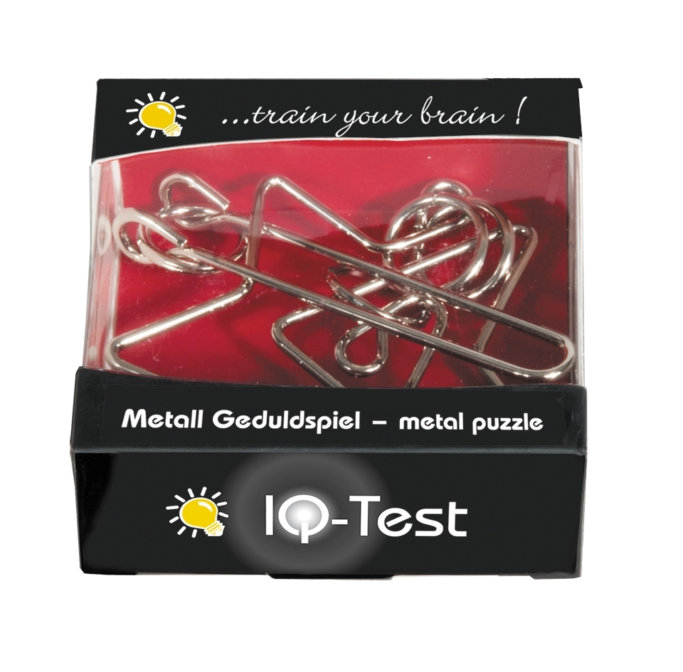 IQ-test, metal-puzzle, Star